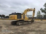 Side of Used Excavator